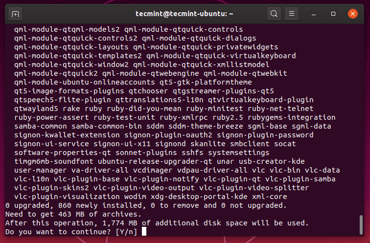 Install KDE Plasma in Ubuntu & Linux Mint