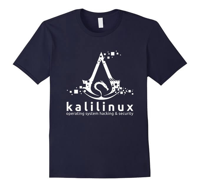  Camiseta de Kali Linux Hacking & Security 