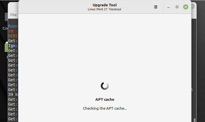 Linux Mint 21 APT Cache