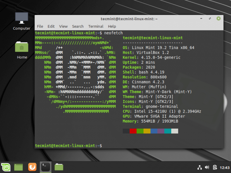 Installation Guide of Linux Mint 19.2 Codename 'Tina' with Screenshots
