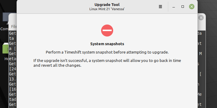 Linux Mint System Snapshots