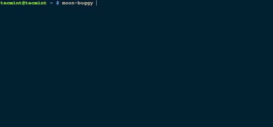 Moon-Buggy Jogo para Linux