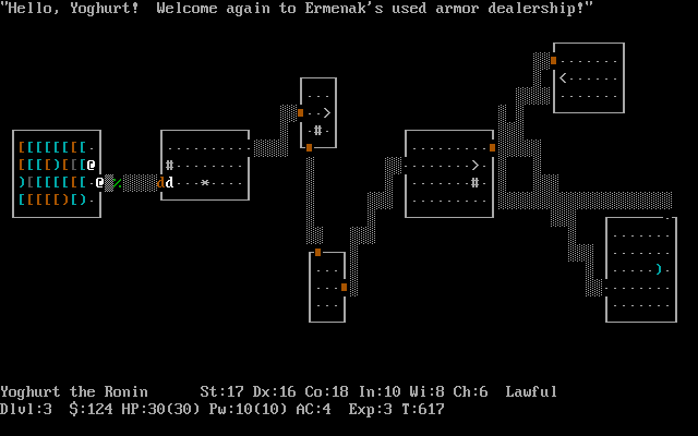 NetHack Game for Linux