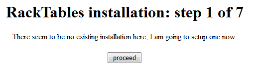 RackTables Installation in Linux