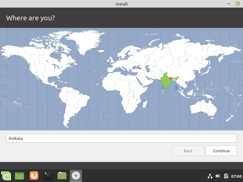 Select Country Location