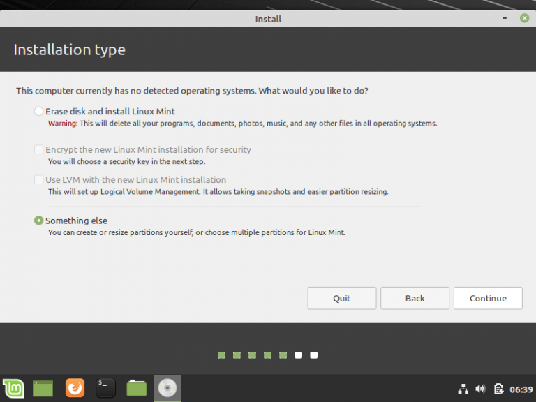 Select Linux Mint Installation Type | Tecmint: Linux Howtos, Tutorials ...