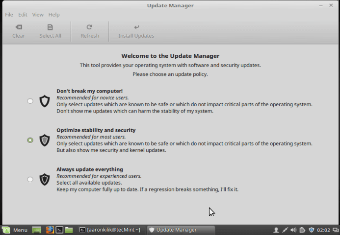 Update Linux Mint 18 Beta to Linux Mint 18 Stable