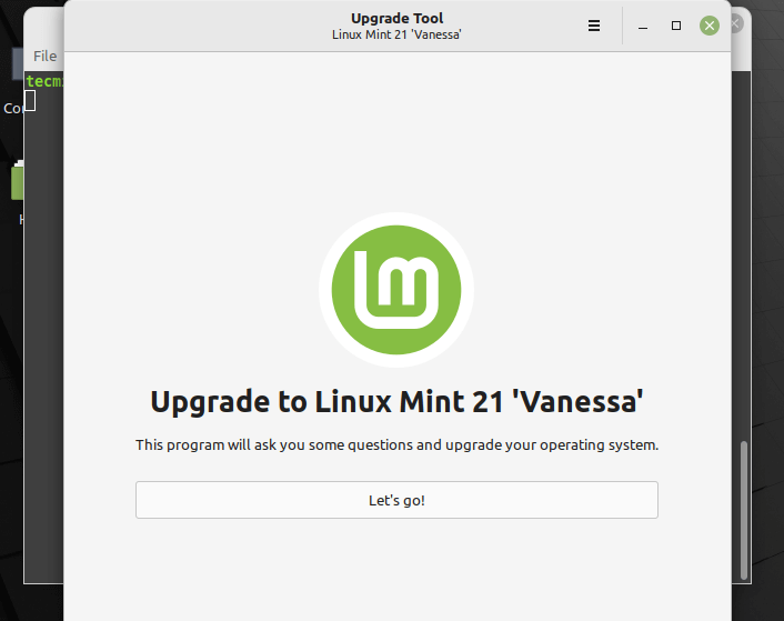Upgrade to Linux Mint 21