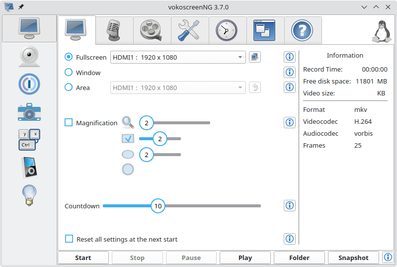 vokoscreenNG - Screencast Creator