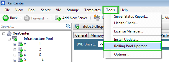 XenServer Rolling Pool Upgrade