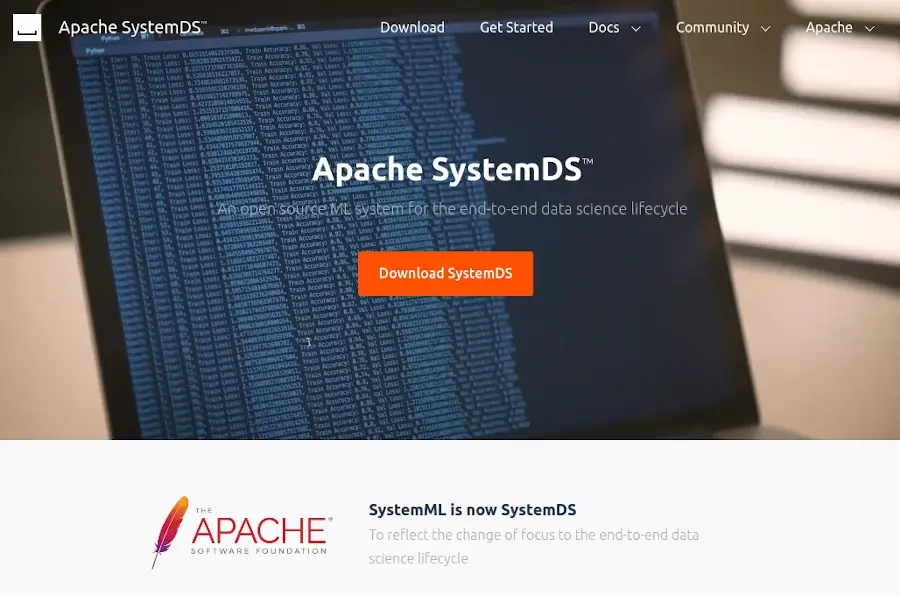 Apache SystemDS - Machine Learning Platform