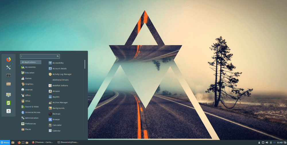 Cinnamon Desktop in Ubuntu