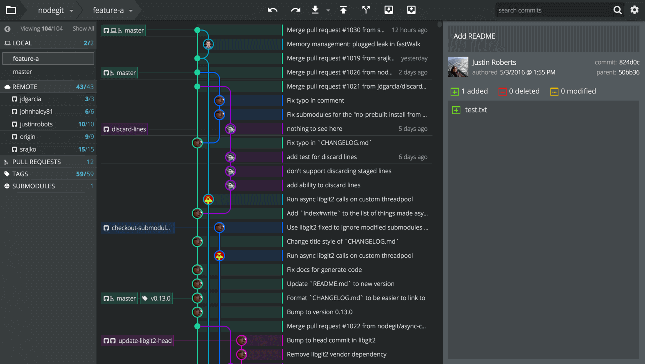 git client debian