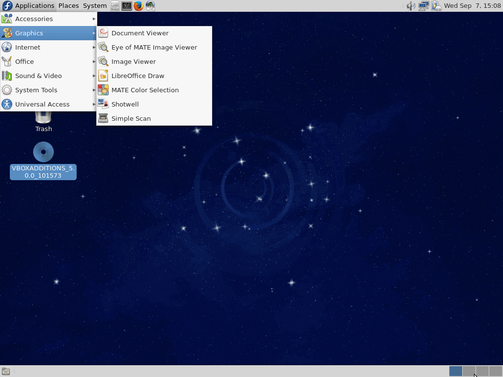 Using Mate Desktop on Fedora Linux