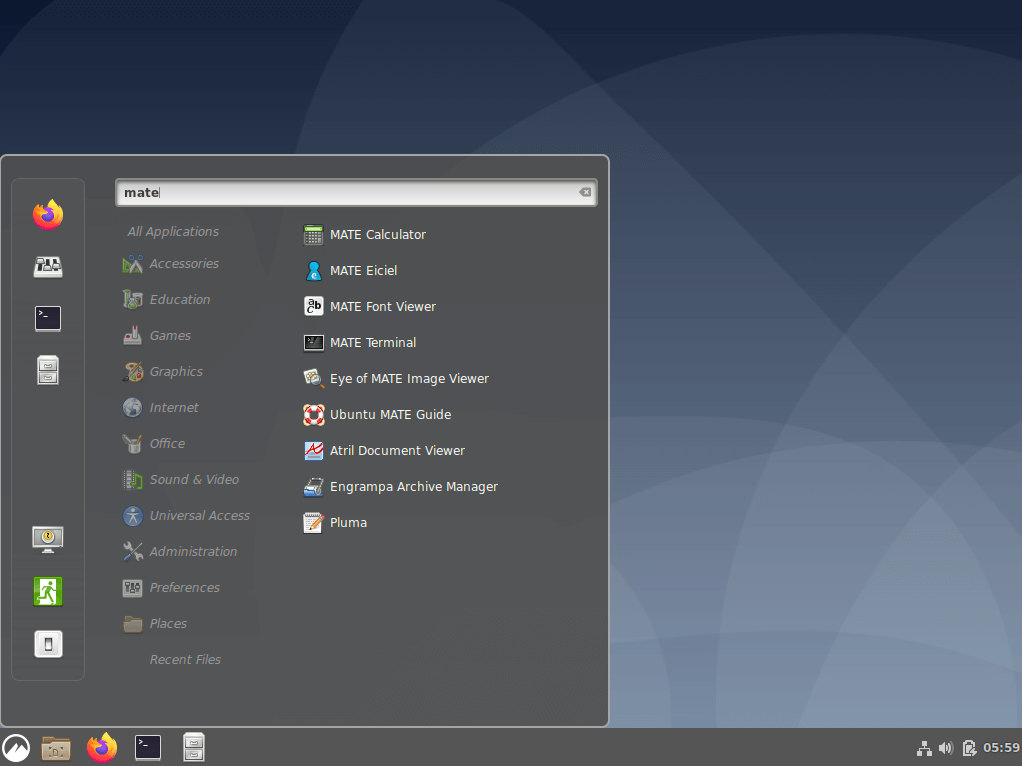 Ejecute Mate Desktop en Ubuntu