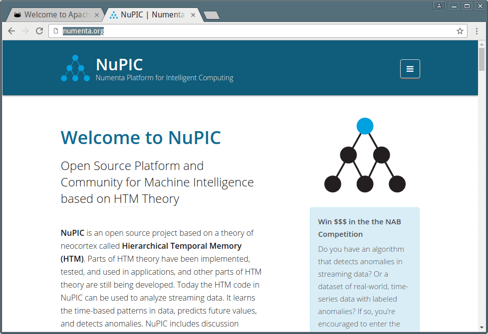 NuPIC Machine Intelligence