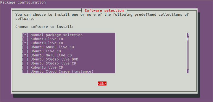 Tasksel Install Group Software in Ubuntu and Debian