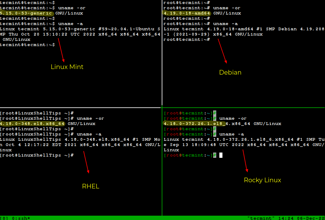 Check Linux Kernel Version