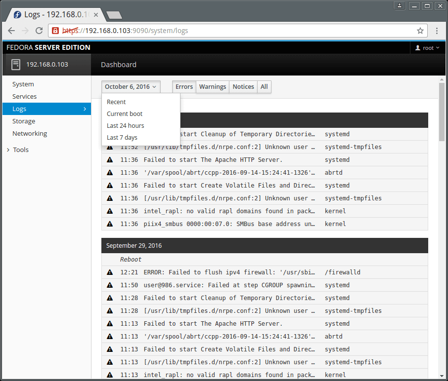 Linux Logs Monitoring