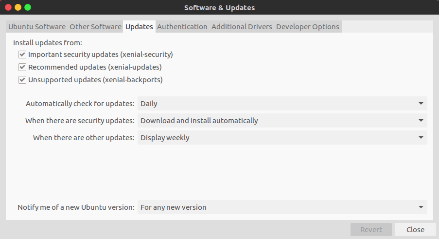 Notify New Ubuntu Version