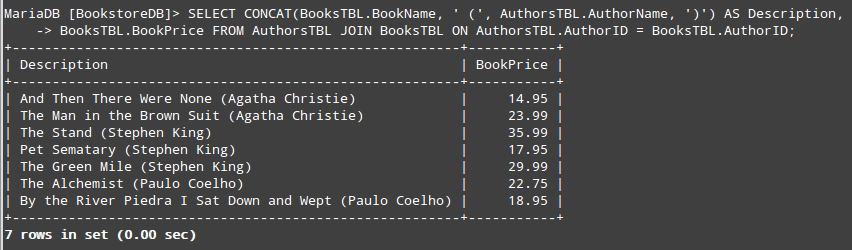 Query Multiple Fields in Database Table