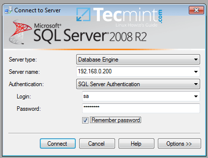 Connect to MSSQL Server