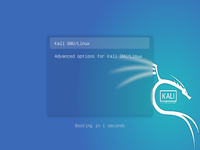  Kali Linux Booting 