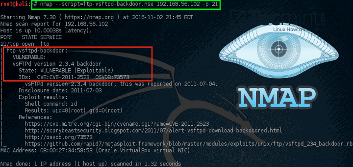 A Practical Guide to Nmap (Network Security Scanner) in Kali Linux