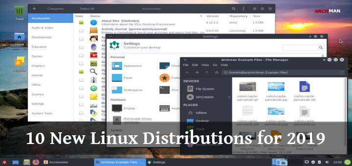 New Linux Distributions of 2019