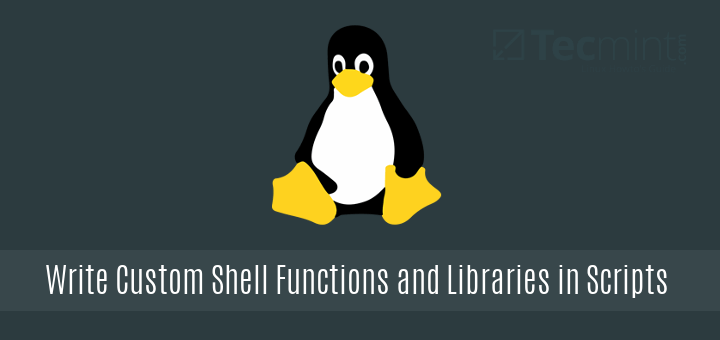 Write Shell Functions in Linux