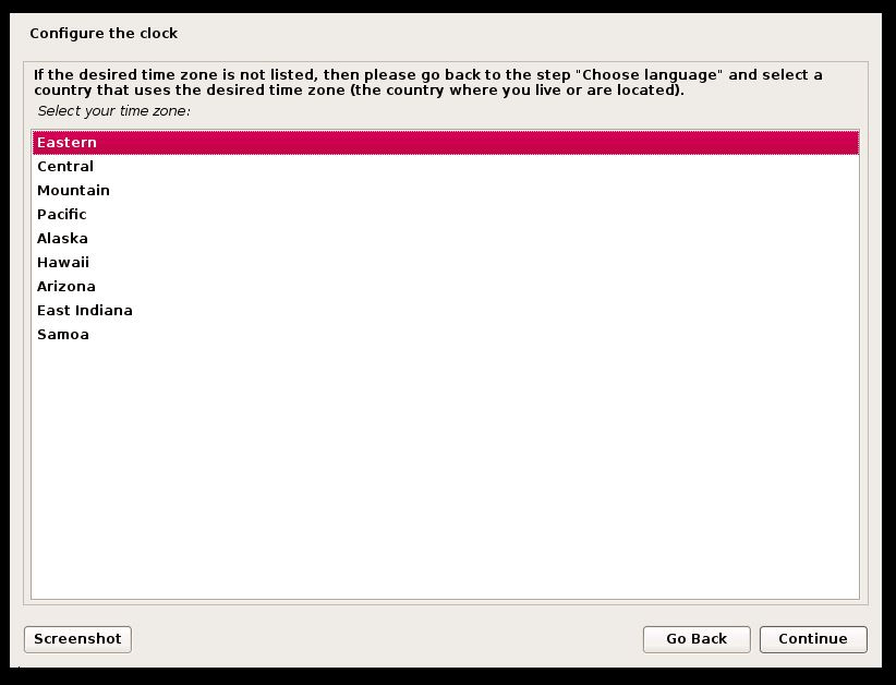 Configuración de la zona horaria de Devuan Linux 