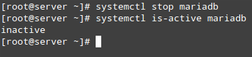 Stop MySQL Service
