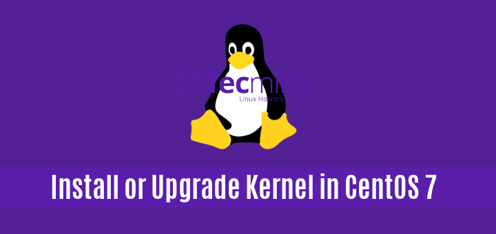 Upgrade Kernel in CentOS 7