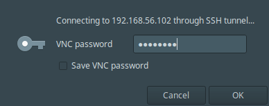 Enter SSH User Password