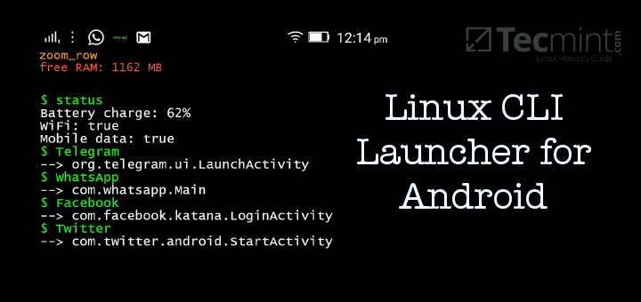 Linux CLI Launcher for Android