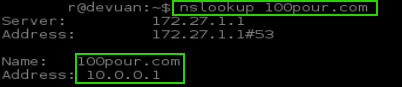 Check Nslookup for Errors