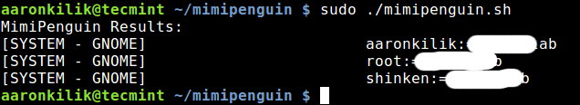 Dump Login Passwords in Linux