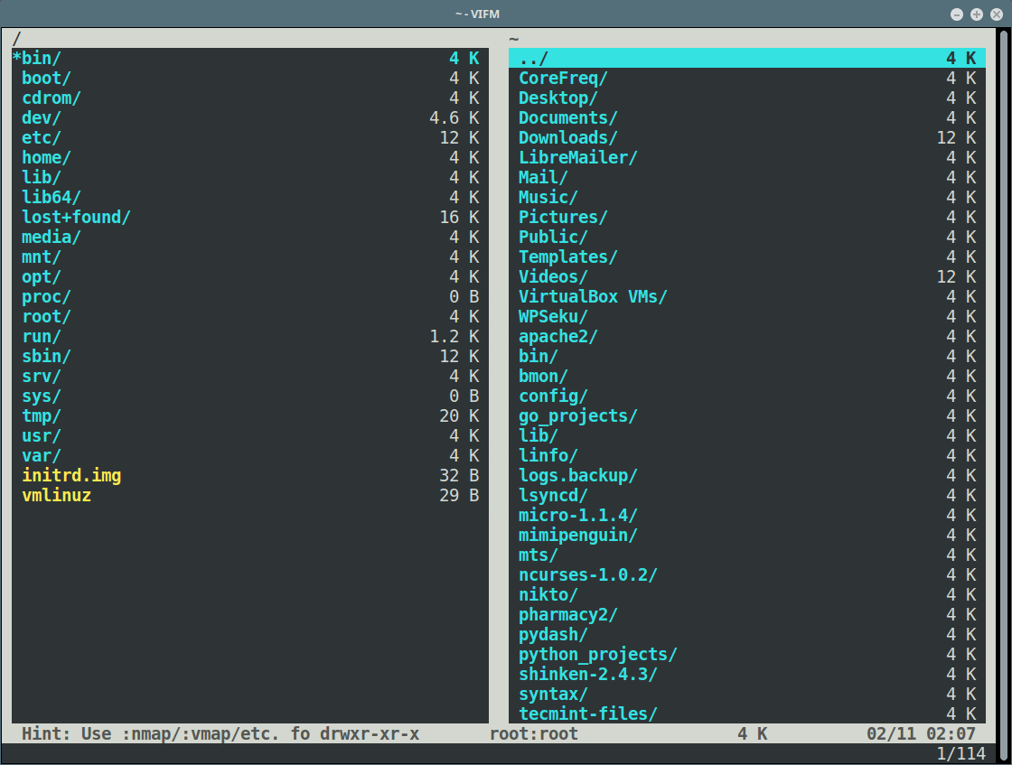 Vifm Split Vertically