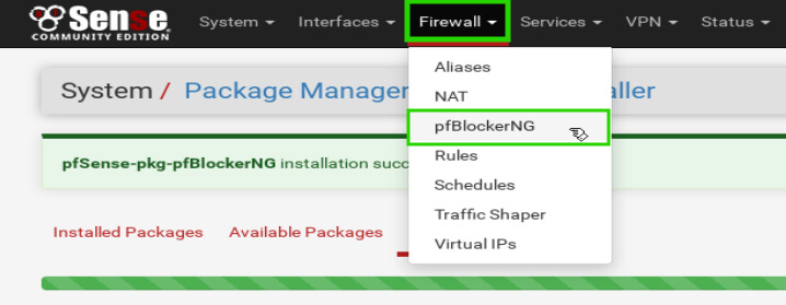 pfBlockerNG Configuration