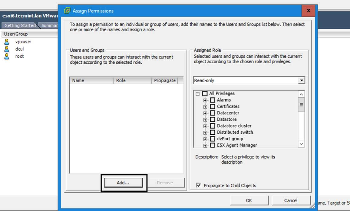 Assign Permissions