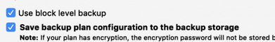 CloudBerry Enable Block-Level Backup