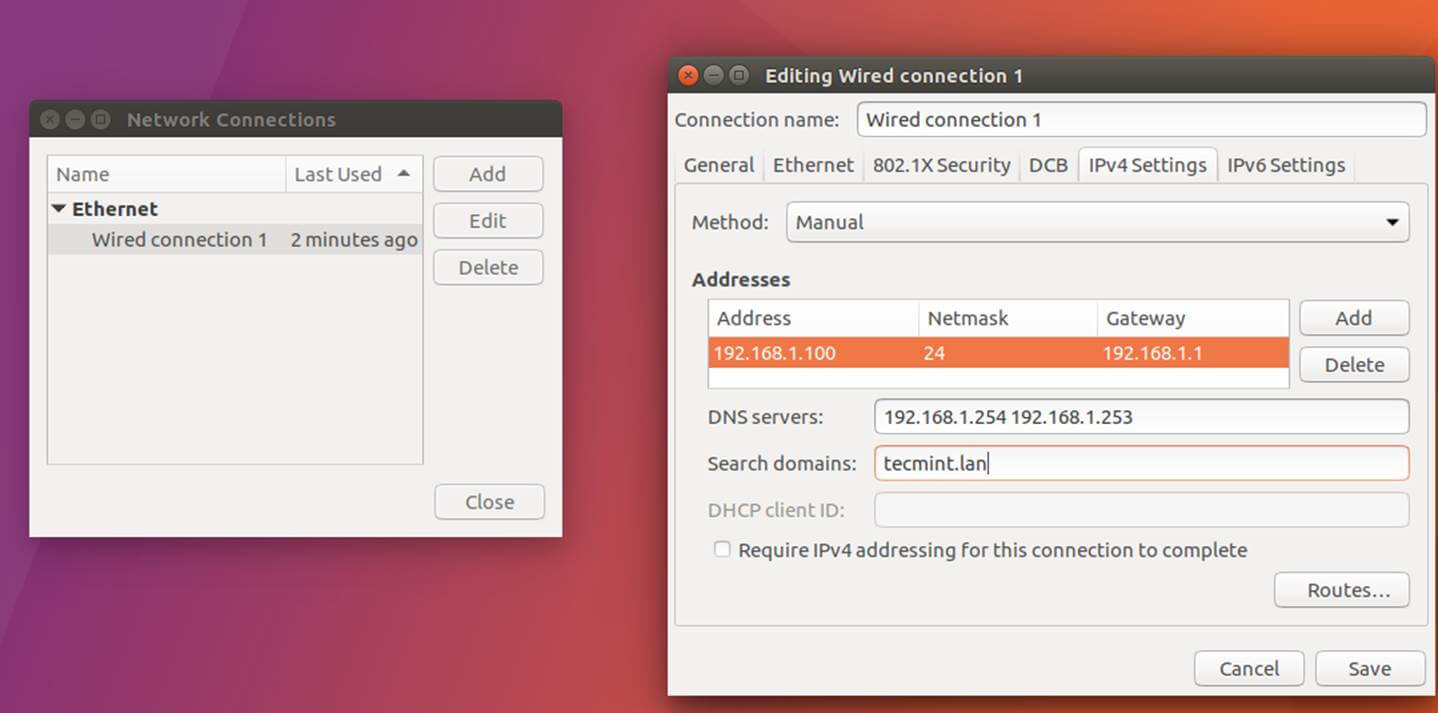 Сетевой карты ubuntu