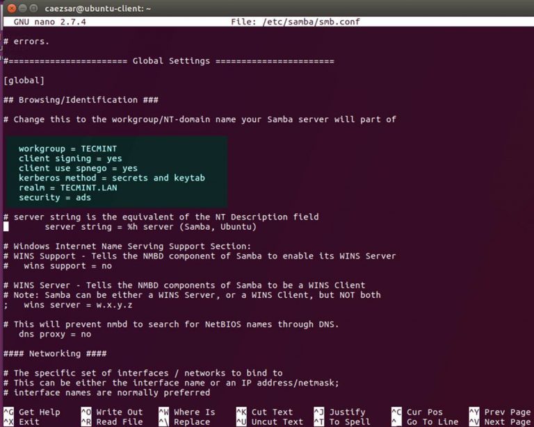 Integrate Ubuntu to Samba4 AD DC with SSSD and Realm - Part 15