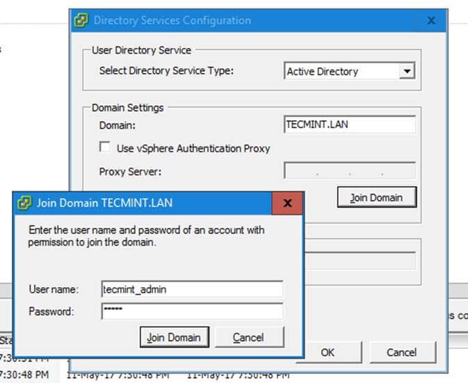 Directory Services Configuration
