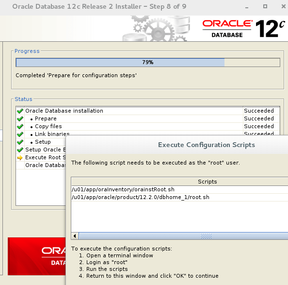 Oracle 12c Configuration Scripts