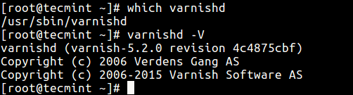 Verify Varnish Cache Installation
