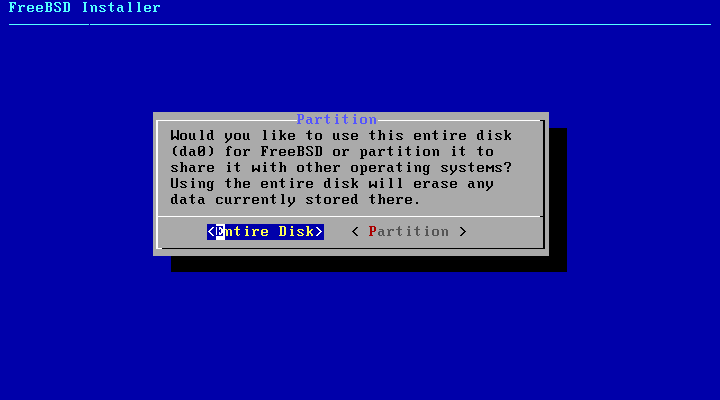 FreeBSD Installation Disk