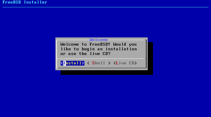 FreeBSD Installer