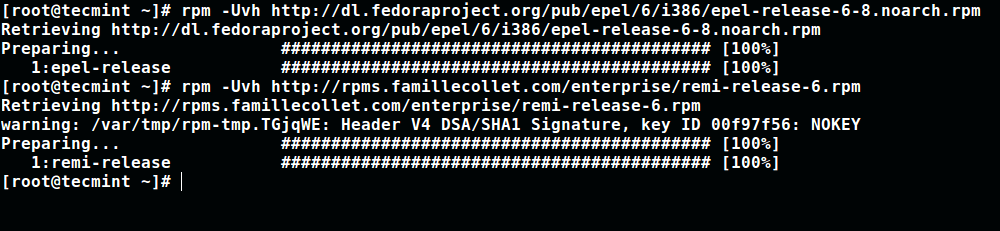 Install EPEL and Remi Repo