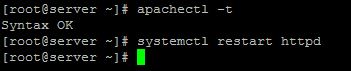 Verify Apache Configuration